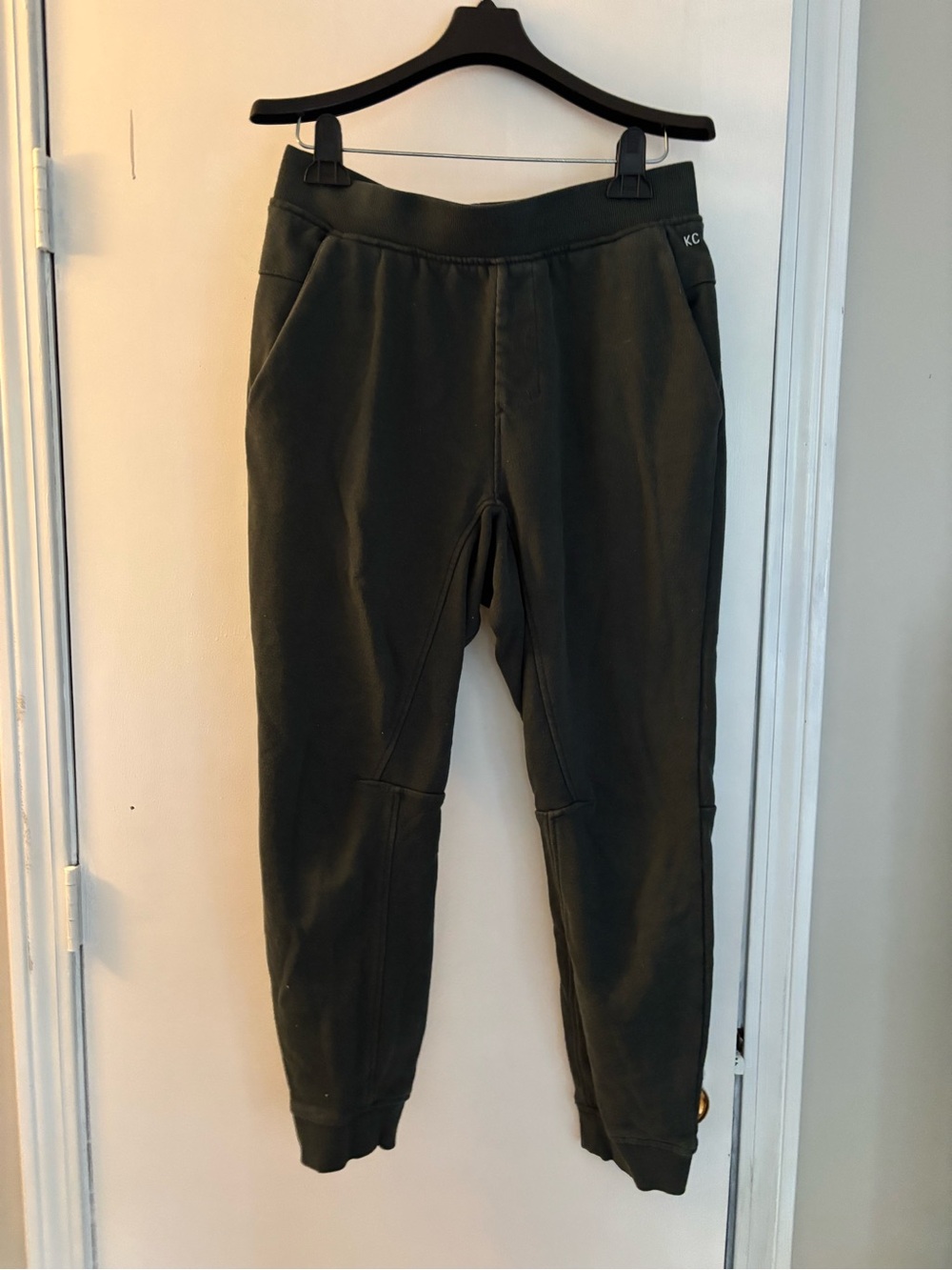 Kenneth Cole Olive Jogger Sweat Pants